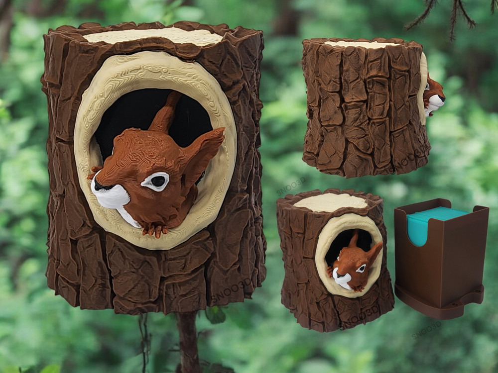 MTG Squirrel Deck box EDH Commander Bloomburrow Magic the Gathering