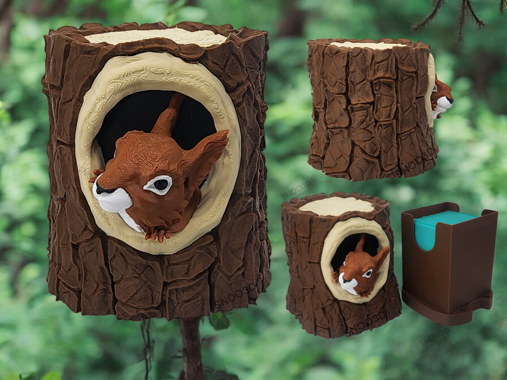 MTG Squirrel Deck box EDH Commander Bloomburrow Magic the Gathering