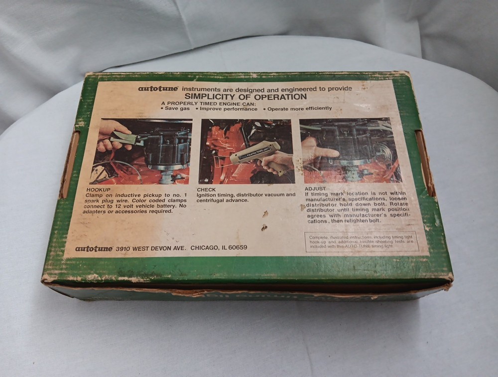 Autotune Inductive Timing Light Model 4115 Brighter Tested Works