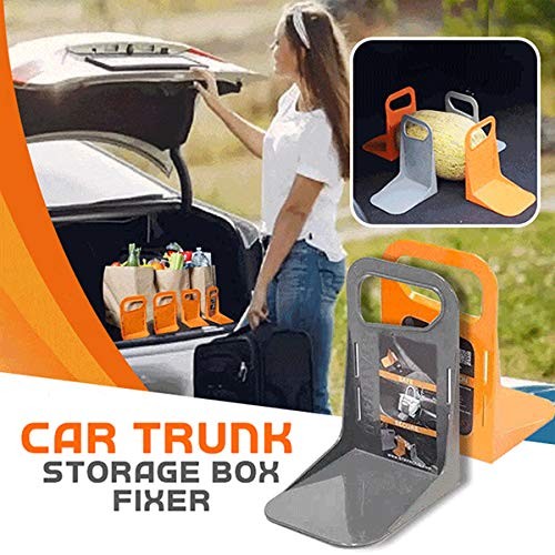 Car Trunk Storage Box Fixer Mini Fixing Board Organizing Tool Car Gray