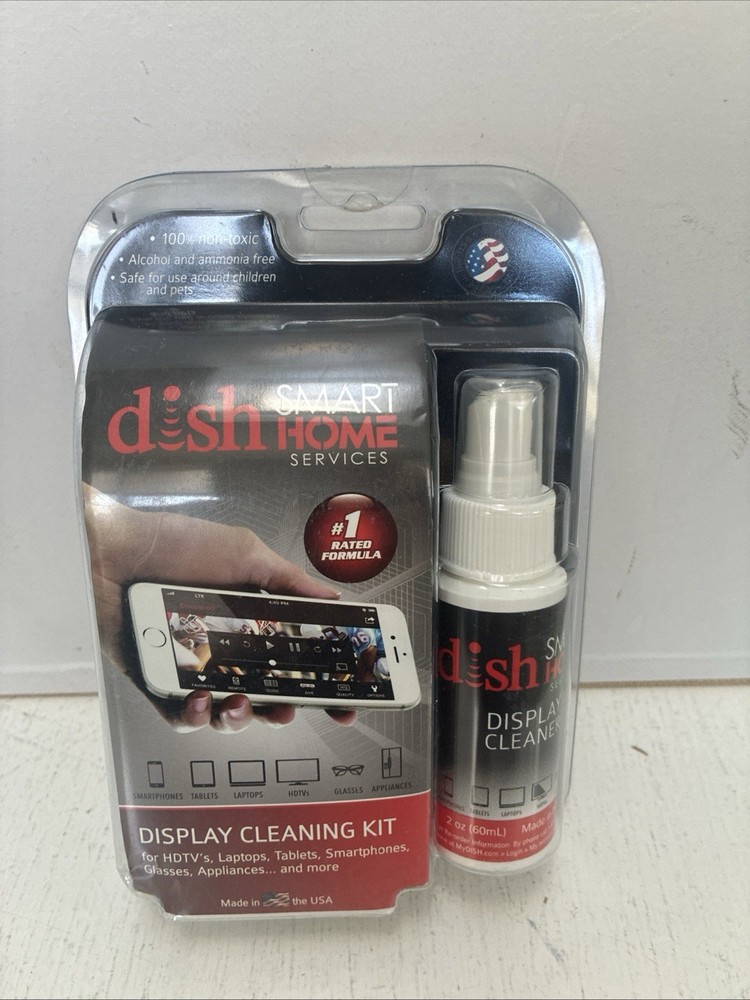 DISH Smart Home Services Display Cleaning Kit NEW