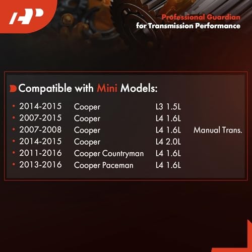 Automatic Transmission Fluid Filter with Pan Gasket, Compatible with Mini