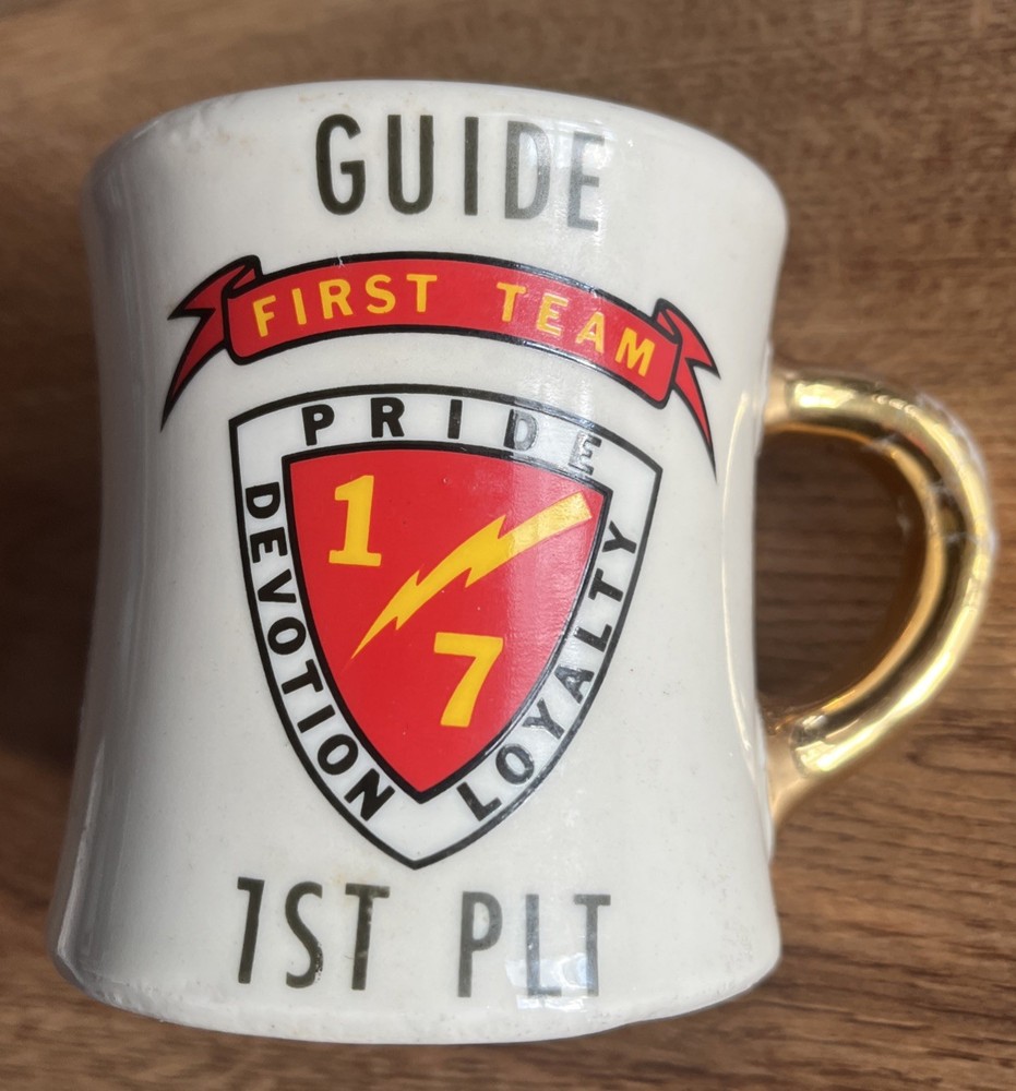Coffee Mug Marines First Battalion 7th Marines First Team Guide