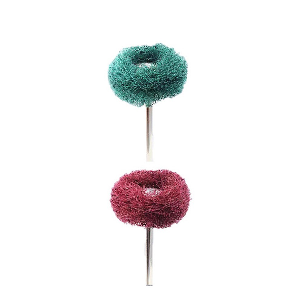 80Pack Abrasive Buffing Wheel Grinding Polishing Shank Craft Bits Rotary Tool