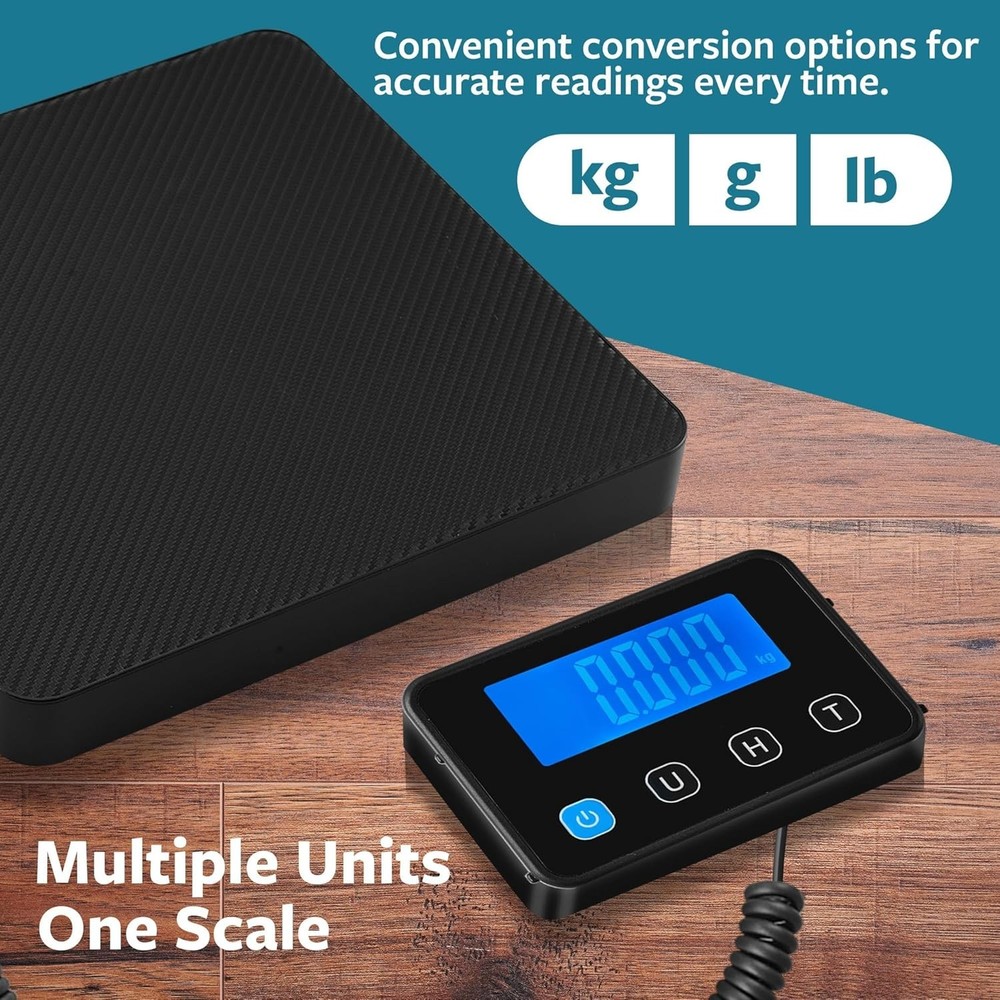 Versatile Postal Scale for Home or Office with Multiple Measurement Units
