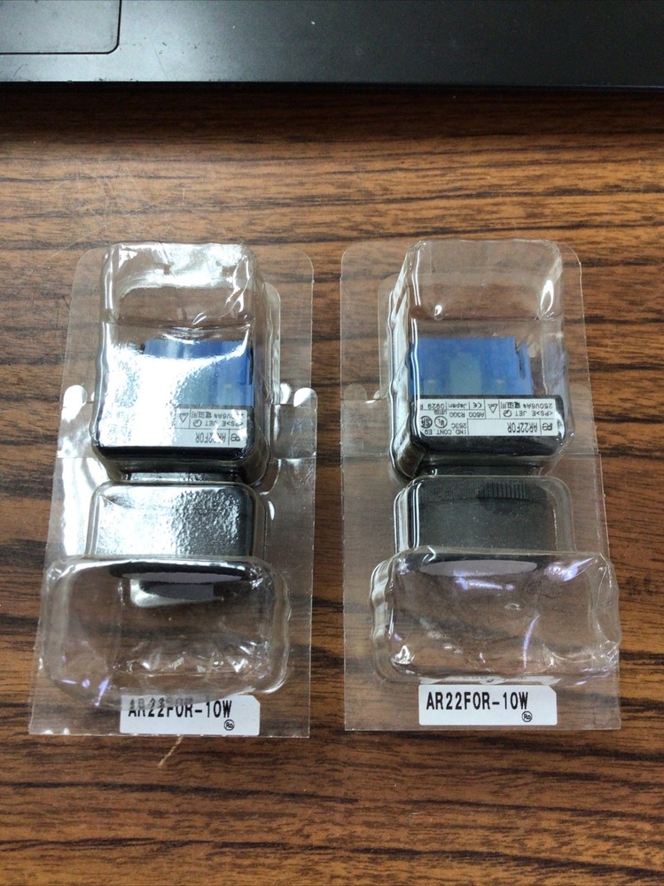 (2-PCS) FUJI Flat White Button AR22FOR-10W (TA23SG)
