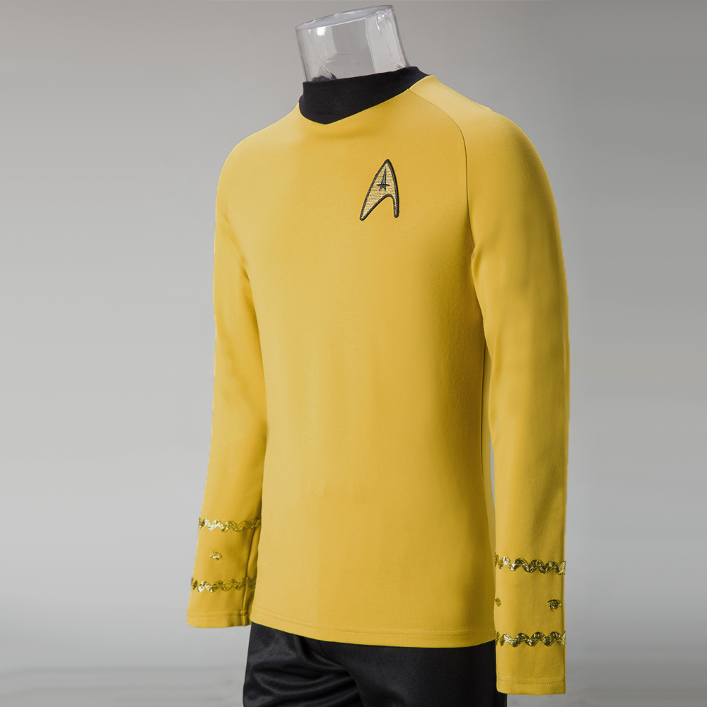 TOS The Original Series Uniform Costume Shirt, New, Free Shipping