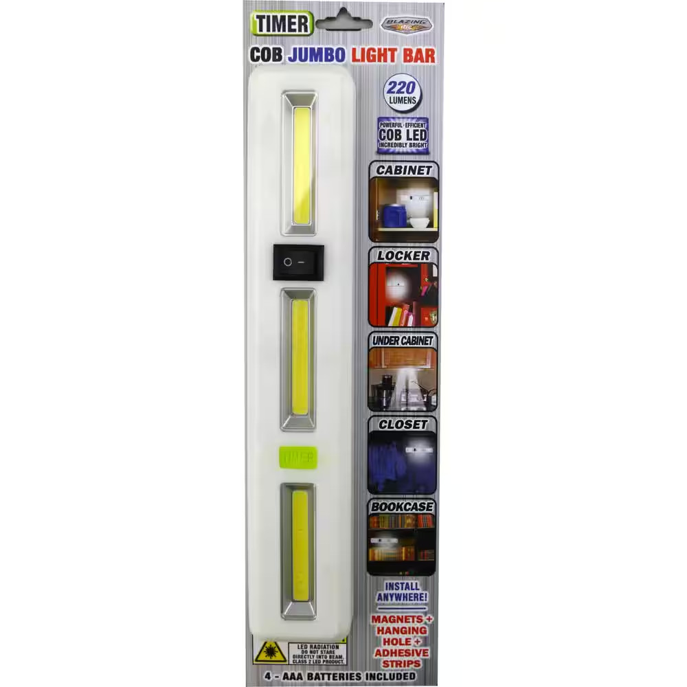 COB Jumbo Timer Light Bar (4-Pack) NEW