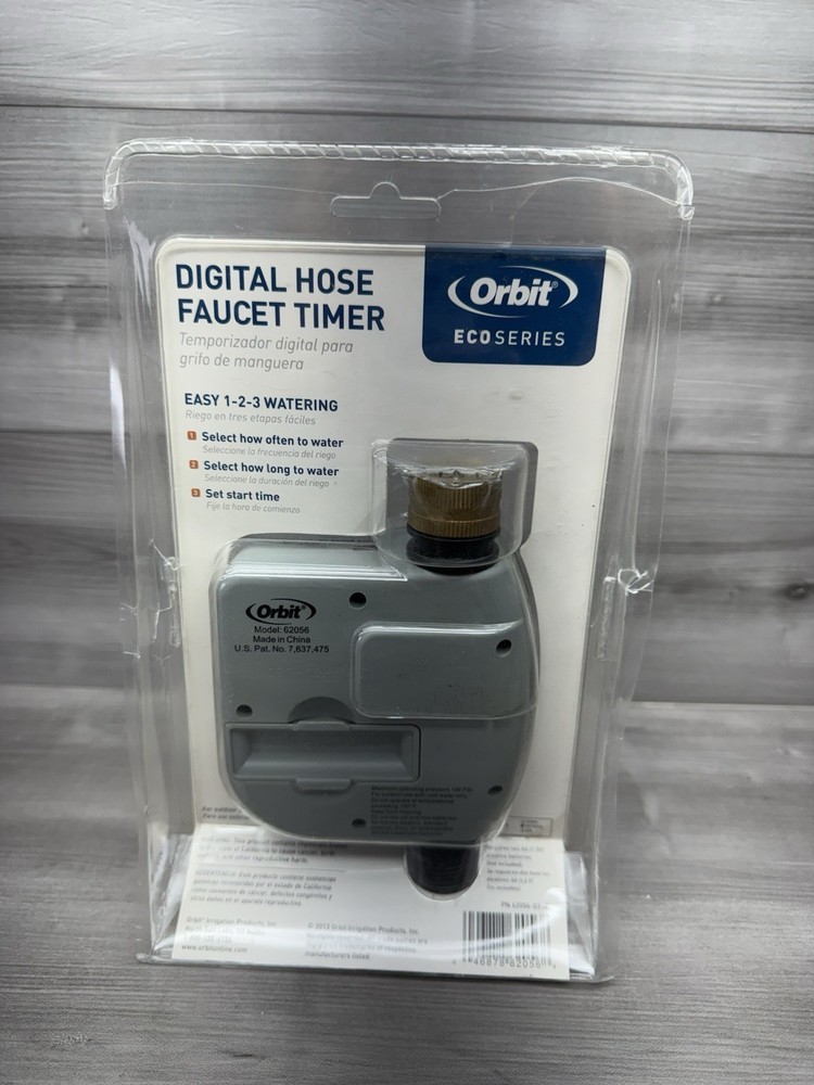 Orbit 62056 One Outlet Single-Dial Hose Faucet Timer - Automatic Watering System