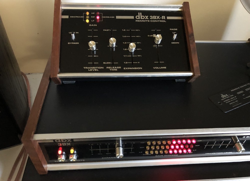 DBX 3BX 3 Band Dynamic Range Expander Plus 3BX-R