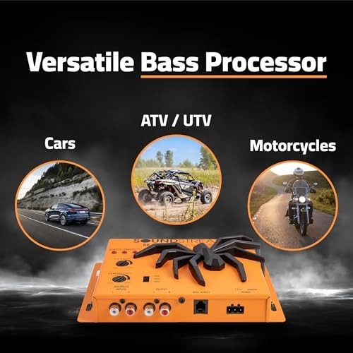Car Audio Bass Restoration Processor, Parametric Equalizer, Digital Control, Rem