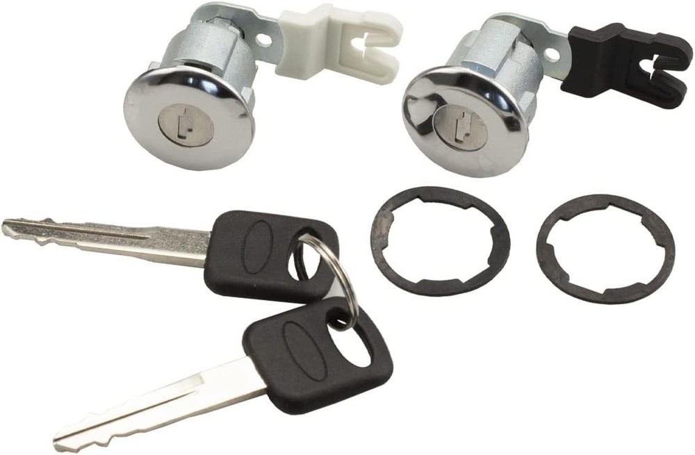 RLB-HILON Door Lock Cylinder Set Compatible with Ford E150 E250 E350...