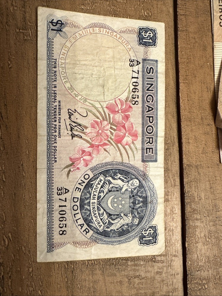 Banknote Singapore, 1 Dollar