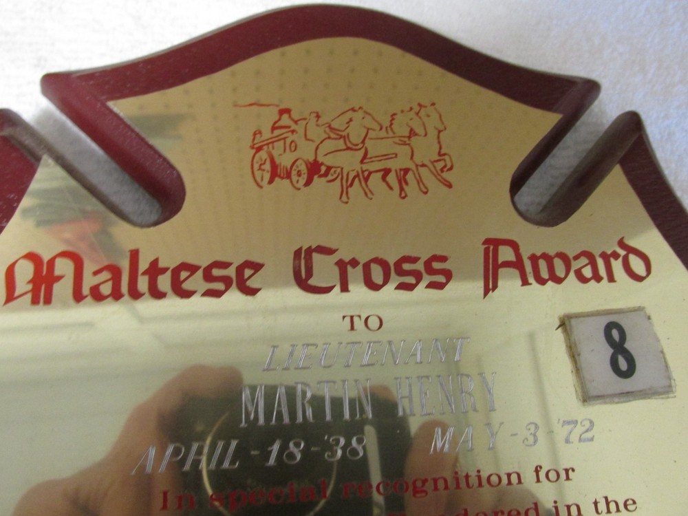 Maltese Cross Award 1972. (8)