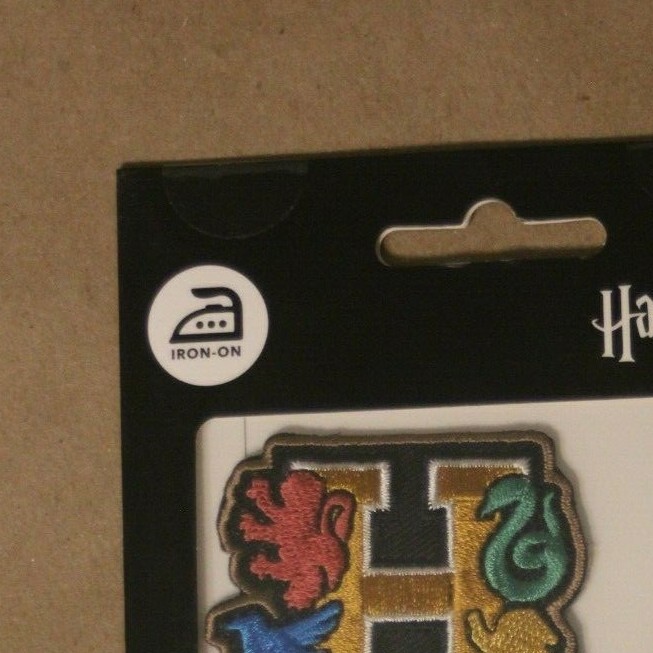 Harry Potter Iron-On Hedwig Owl Post, Sorting Hat, Houses 3pc Patch Set Bioworld