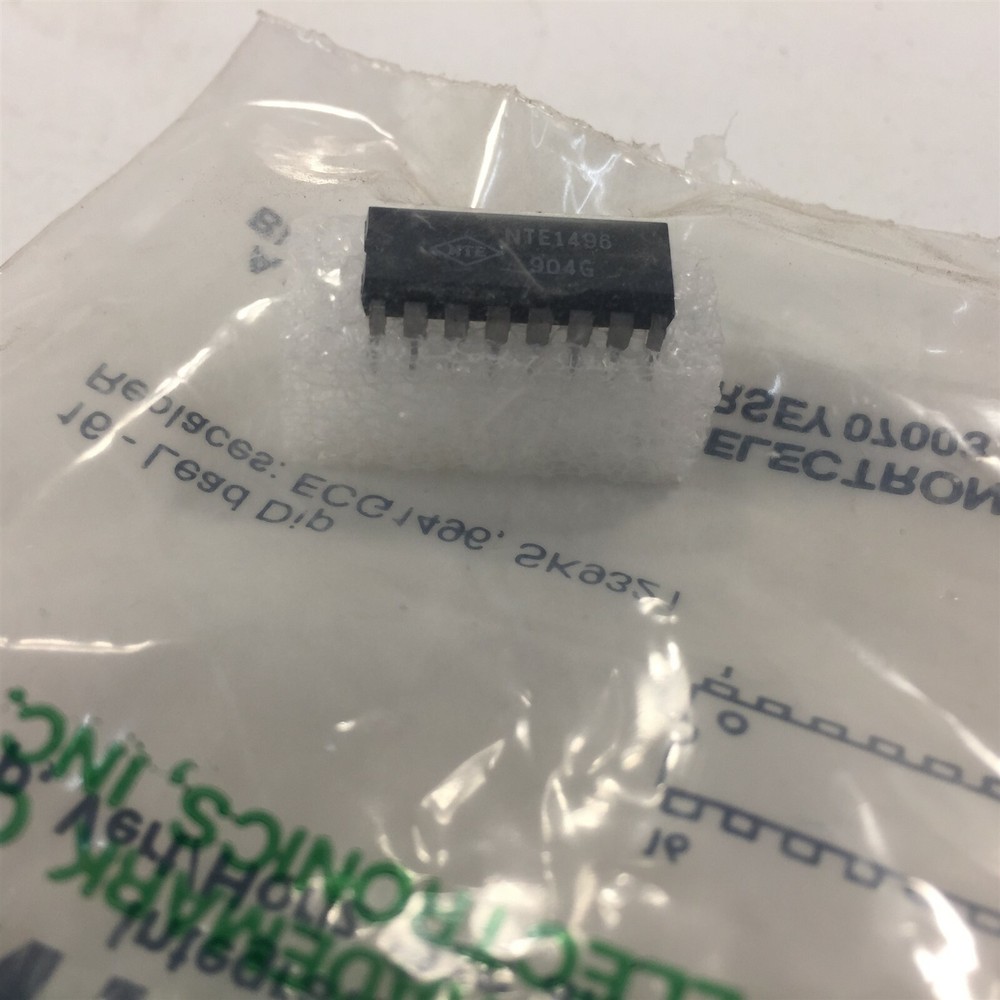 (1) NTE NTE1496 Integrated Circuit Vertical/Horizontal OSC & X–Ray Circuit