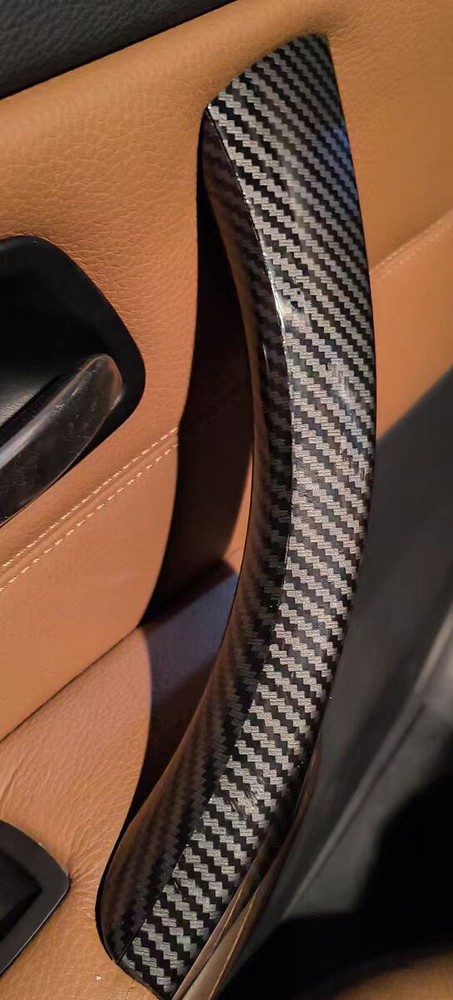 6PCS Inner Door Handle Inside Cover Protect Case For BMW E90 E91 E92 325i 328i