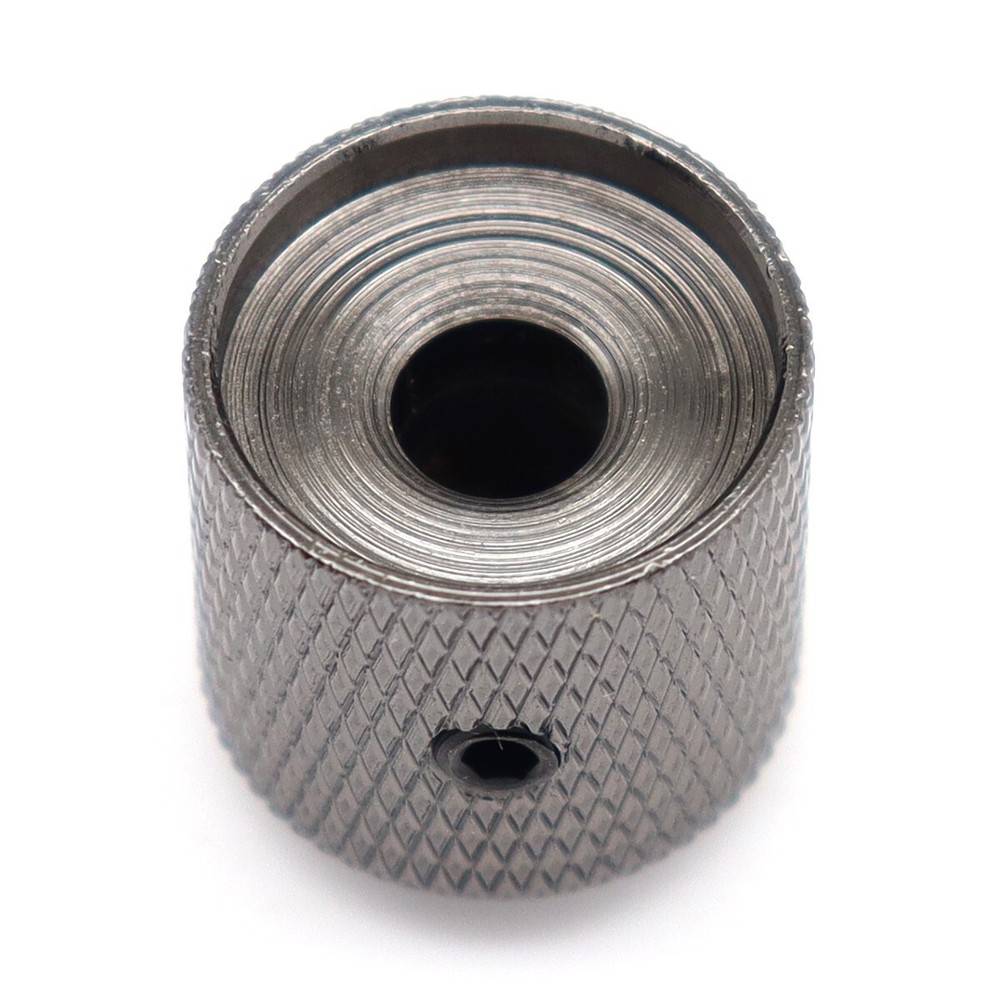 4pcs Metal Black Nickel Guitar Knobs Volume Audio Potentiometer Control Knobs