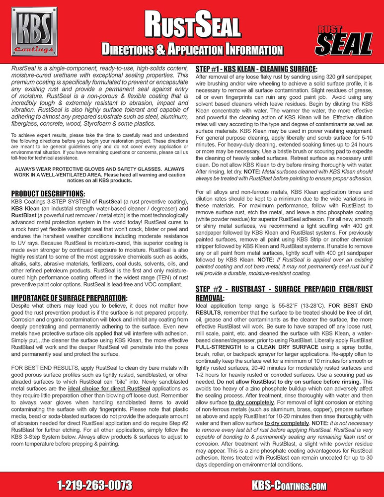 50002 Satin Black System Sampler