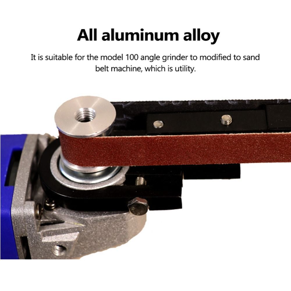 Angle Grinder Modified Belt Sander Grinder Woodworking Sand Belt Machine-Grinder