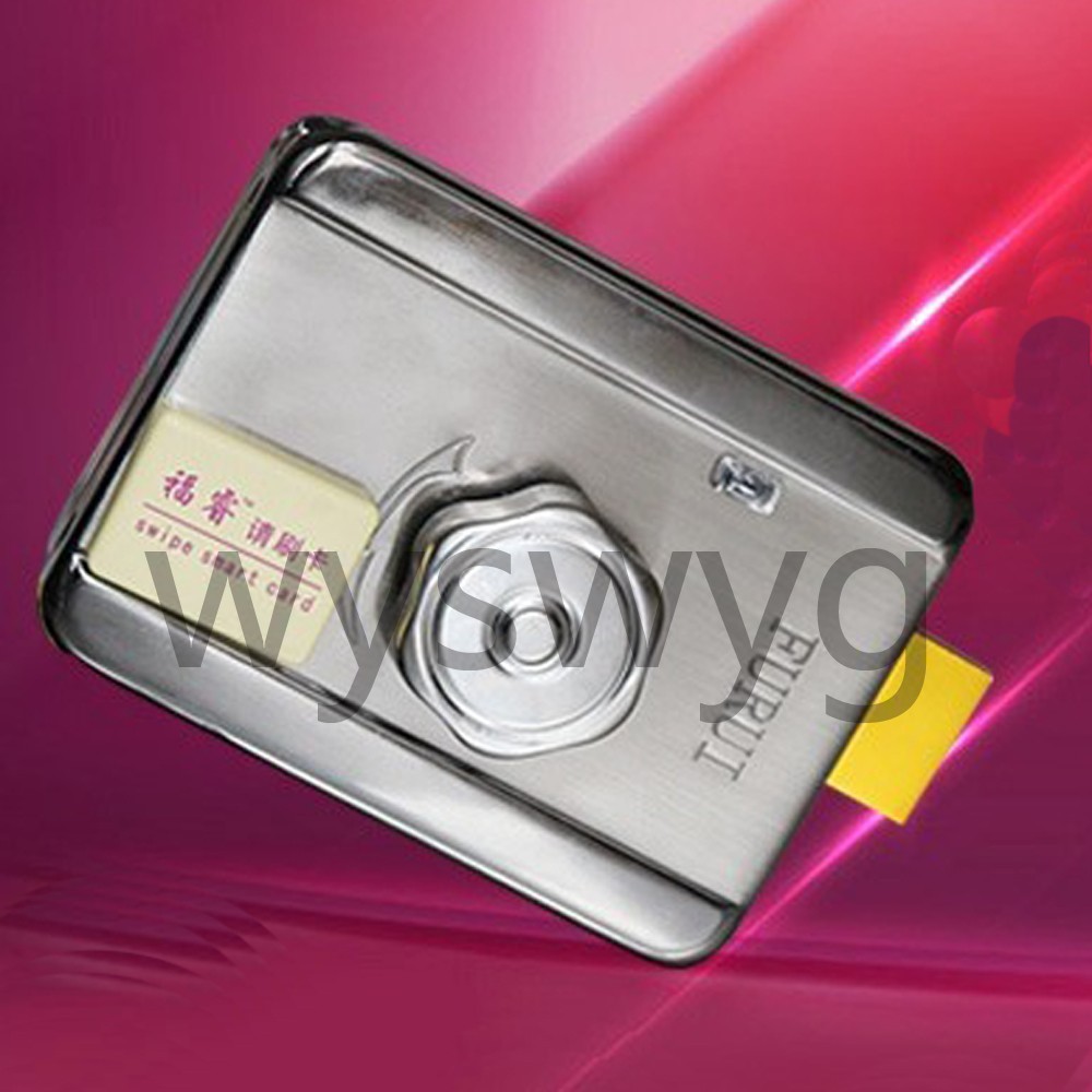 Electronic Door Lock Remote Control EM RFID Card Reader Access Control System