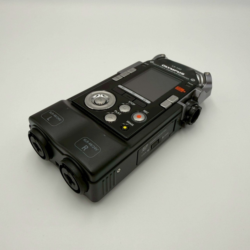 Olympus LS-100 Multi-Track Linear PCM Recorder 140dB SPL Handheld Audio Recorder