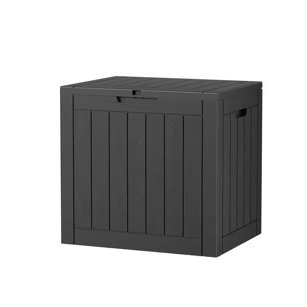 Outdoor Storage Box, 31 Gallon Deck Box, for Indoor and Outdoor Use, Gardening T
