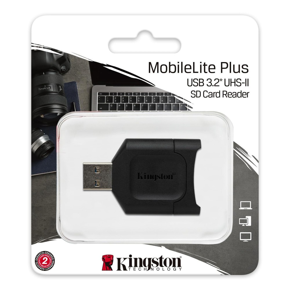 MobileLite Plus USB 3.2 SDHC/SDXC UHS-II Card Reader (MLP)