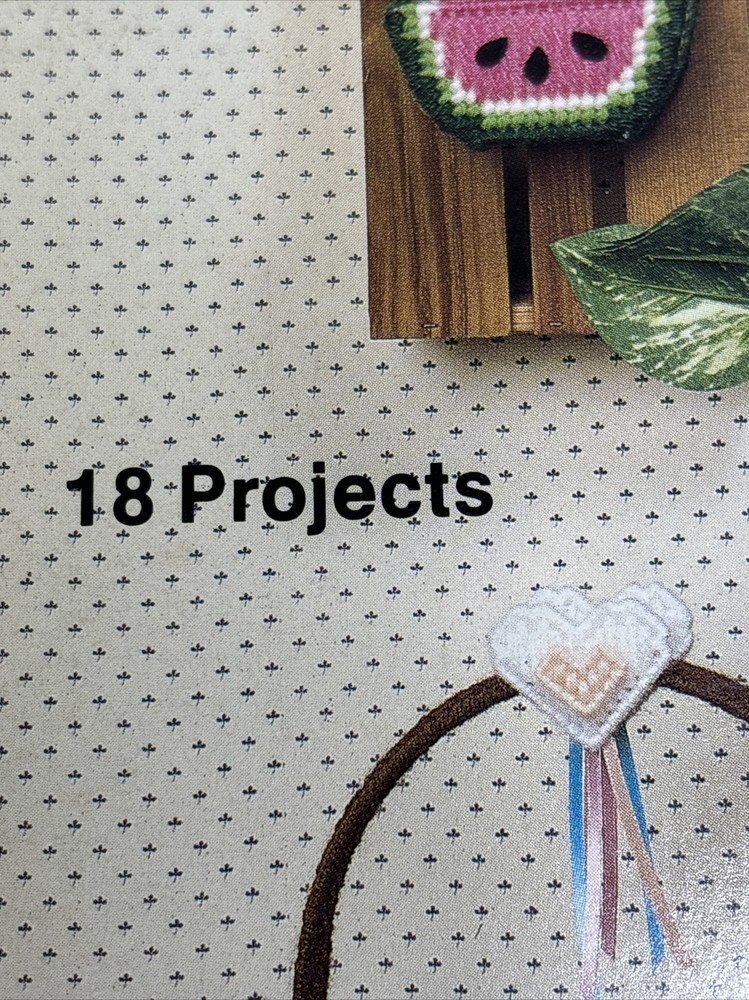 Kount on Kappie Bunches of Baskets 18 Projects Plastic Canvas Pattern