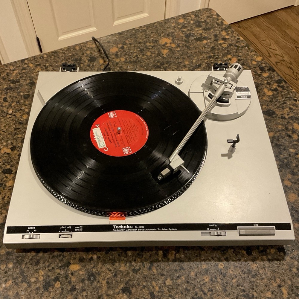 Technics SL-B200 Turntable AS-IS Needs Belt/Stylus Works Read