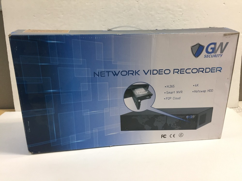 GW GW-NVR3216E 8 Channel Security Network Video Recorder