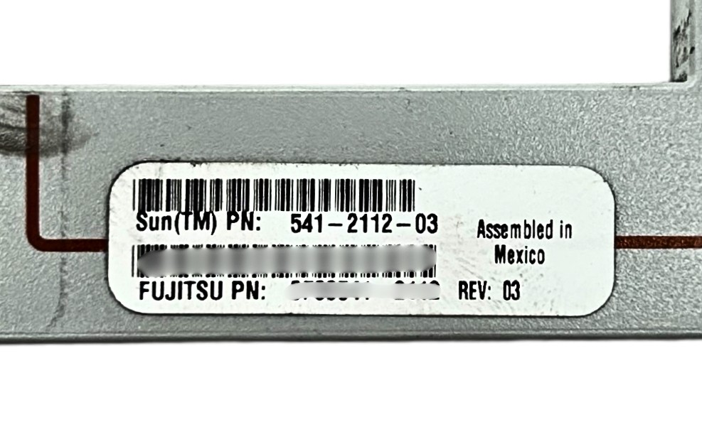 Sun Microsystems 541-2112 Fan Power Board