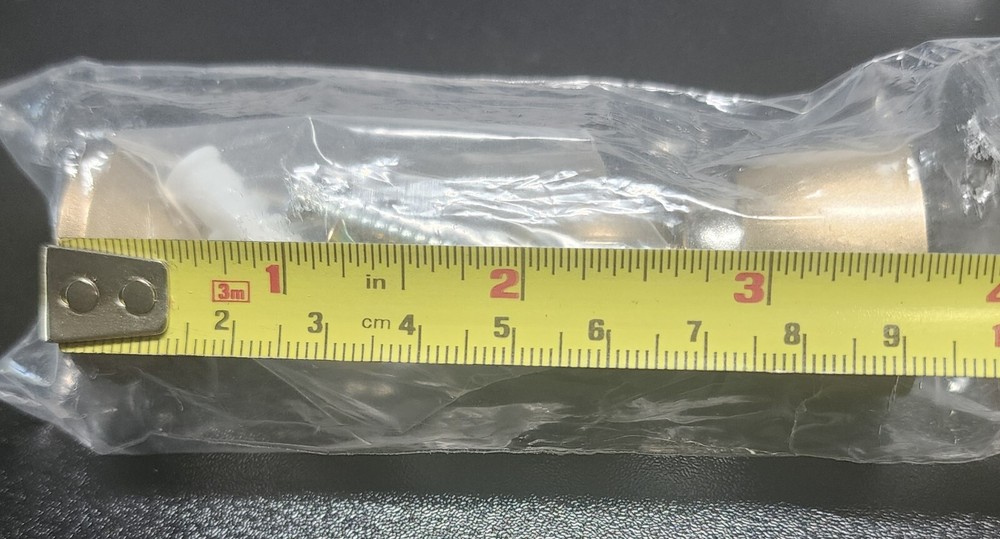 Magnetic Door Stop - Gold Brass - 2pc