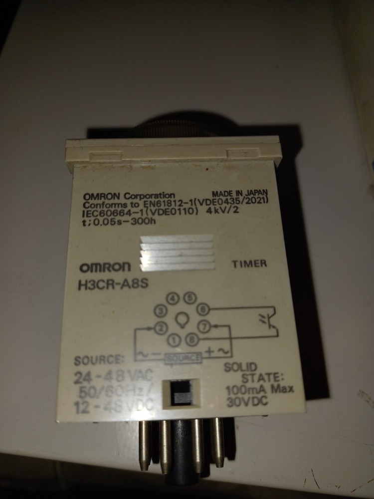 Omron Timer Module H3CR-A8S