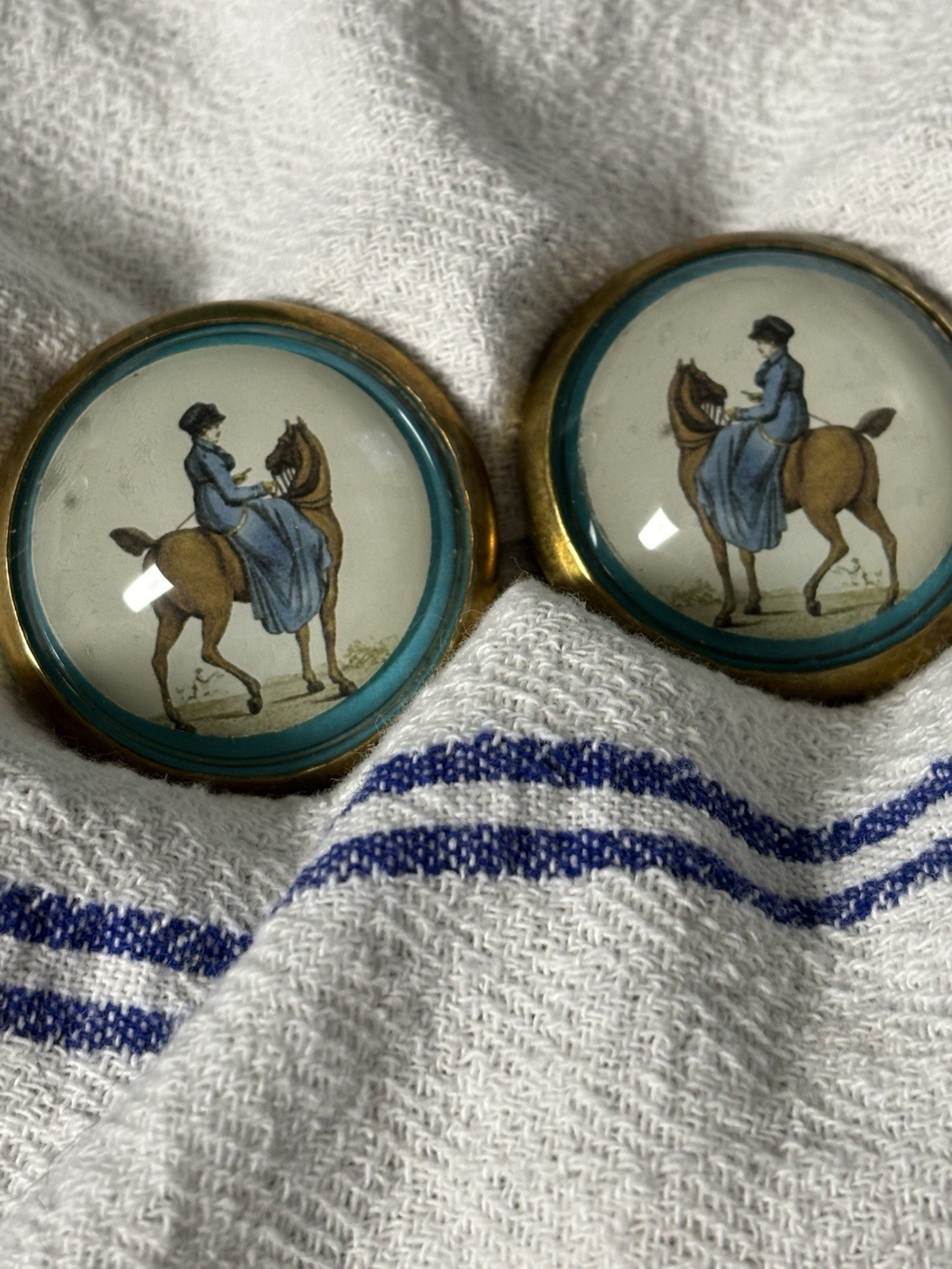 Horse Bridle Rosettes