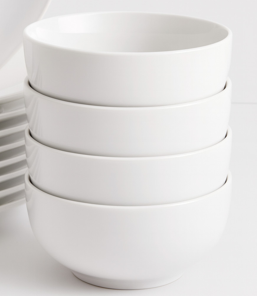 Haven Soft Square 4 Pc bowl Set, 4''