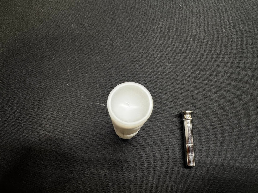 CCM Paintball White Delrin Bolt Halfblock Style