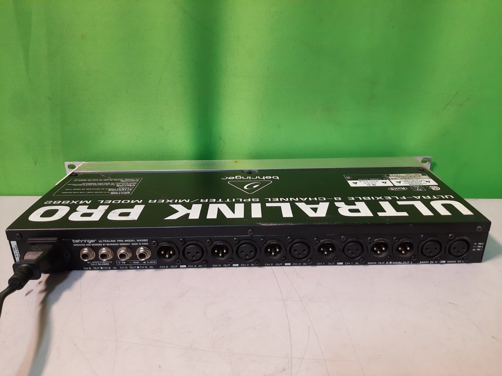 Behringer Ultralink Pro MX882 Microphone Mixer Splitter
