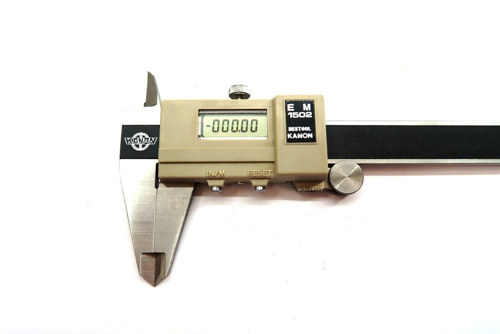 KANON Bestool EM1502 Digital Inside Outside Caliper measuring tool NEW BATTERY