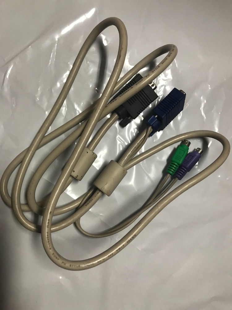 6 feet All-in-One KVM Cable CD6 CD-6 PS/2 type