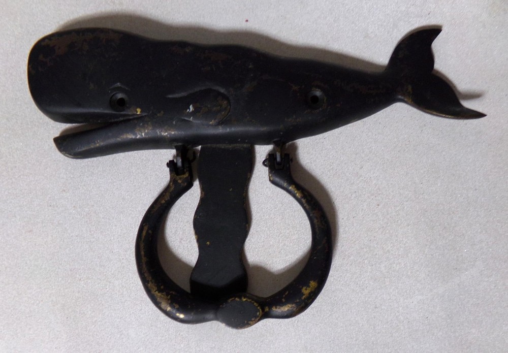 Cast Bronze Whale Doorknocker Door Knocker