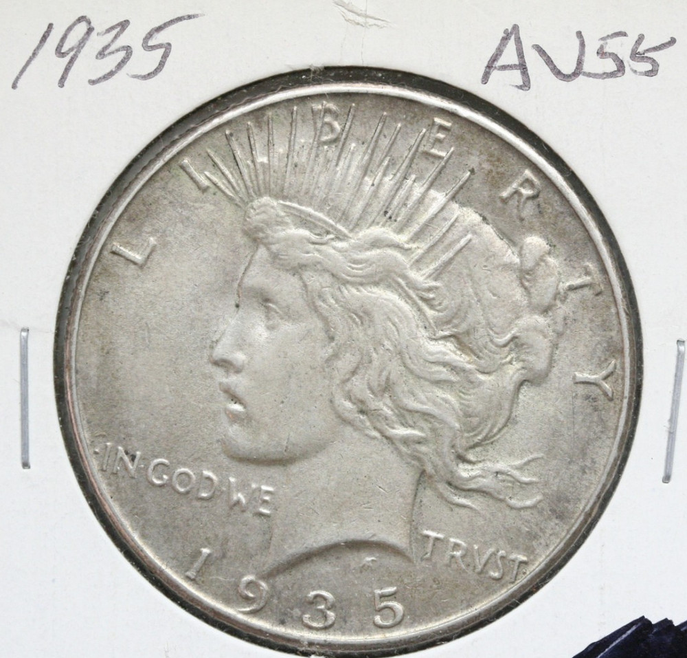 1935 Peace Dollar