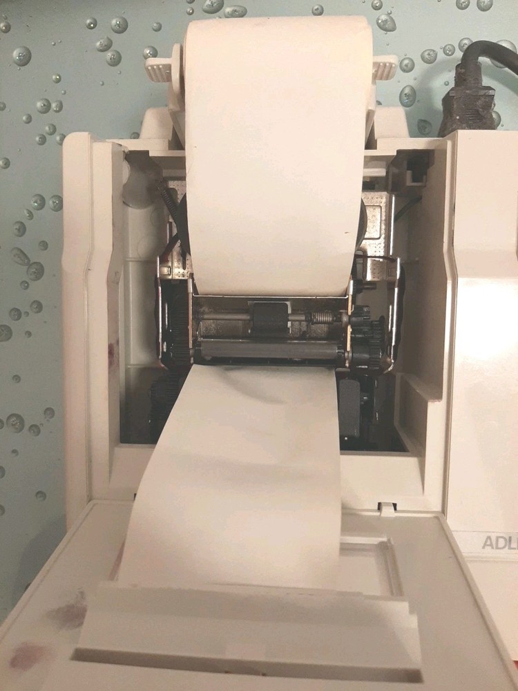 Vintage Adler 12P Calculator 4-Function Printer 1976