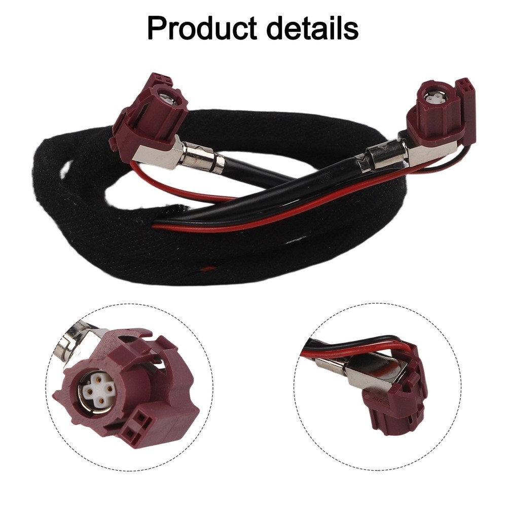 12V Video Connection Cable for BMW For EVO Host Reliable for Easy Setup