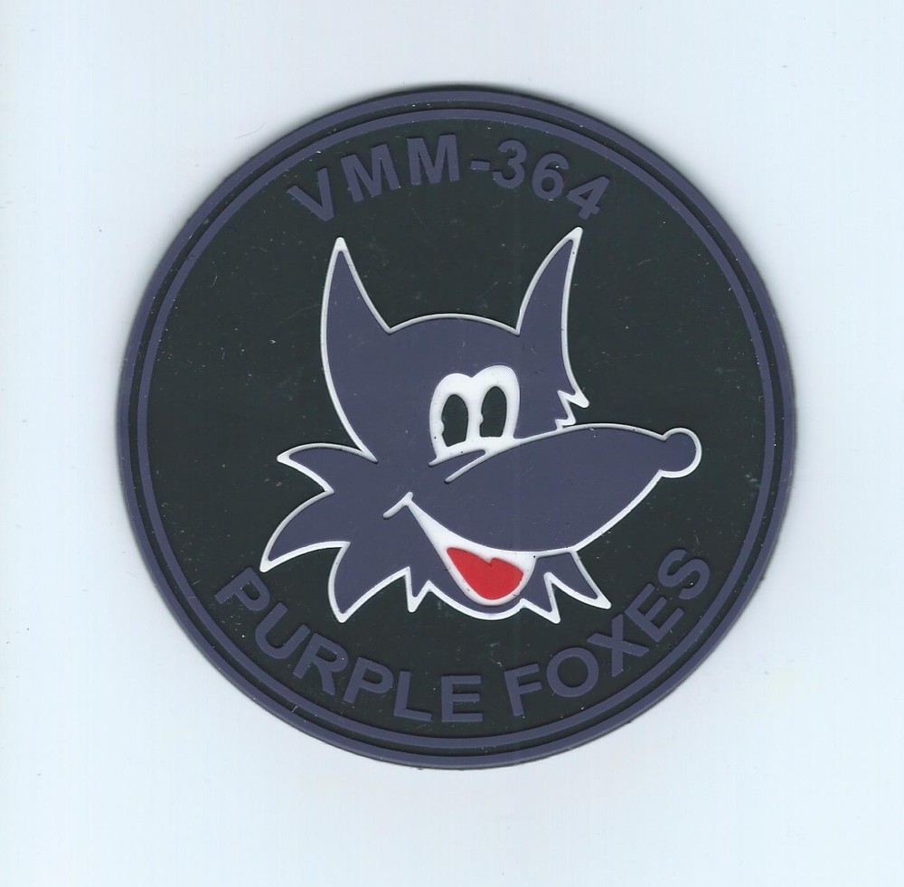 VMM-364 PURPLE FOXES(THEIR LATEST!!) PVC patch