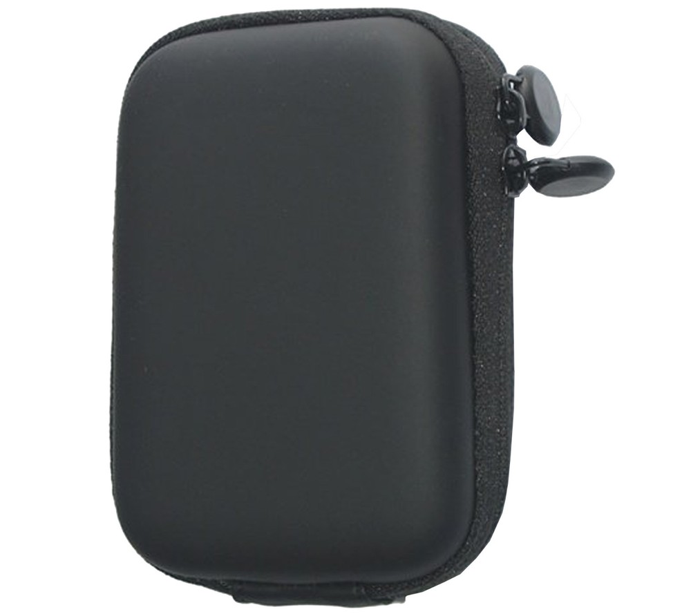 Molded Hard Shell Protective Compact Digital Camera Case W/Belt Loop Wrist Strap