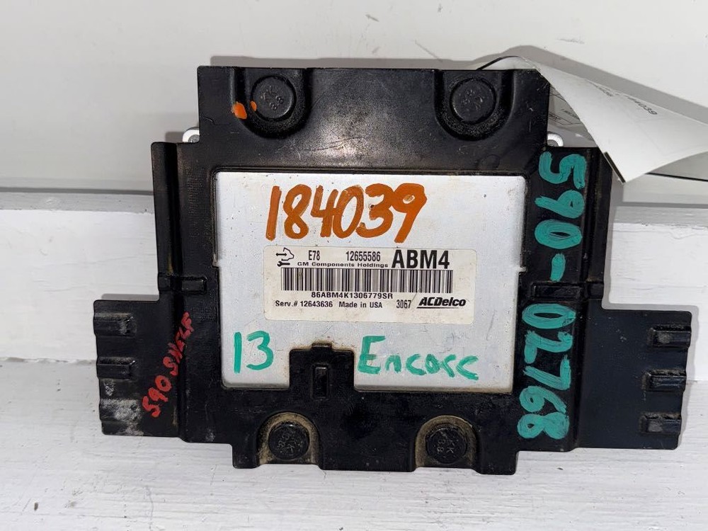 Engine ECM Electronic Control Module Gasoline Fits 11-15 VOLT 124653