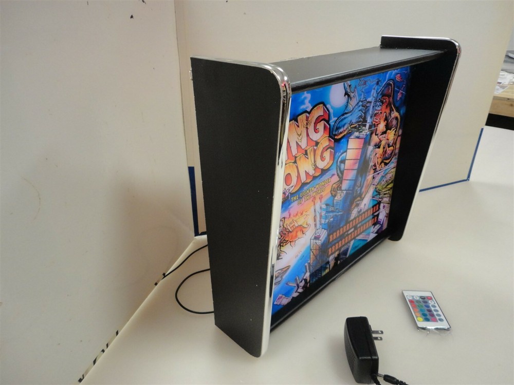 King Kong Data East Pinball Head LED Display light box