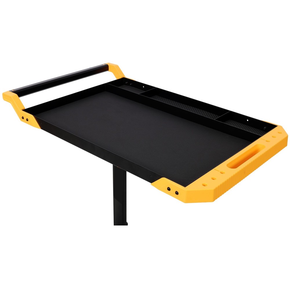 US Stock Adjustale Height Mobile Work Table,Rolling Tool Tray Table,Repair Shops