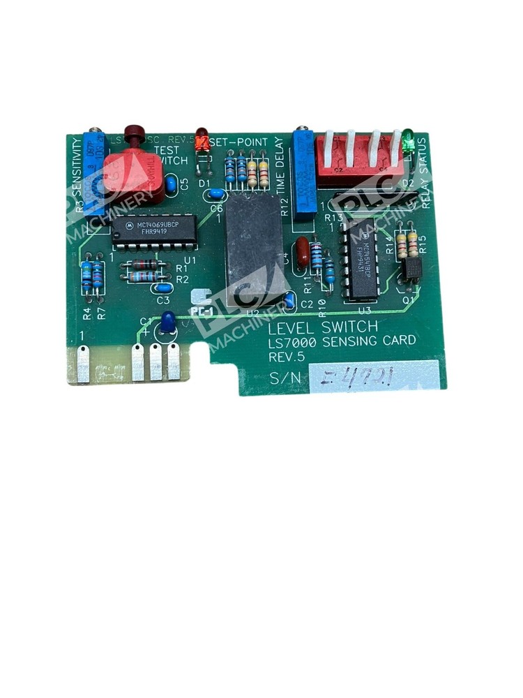 Precision Electronic LS7000 Level Switch Sensing Card PCB Rev. 5 LS7000SC